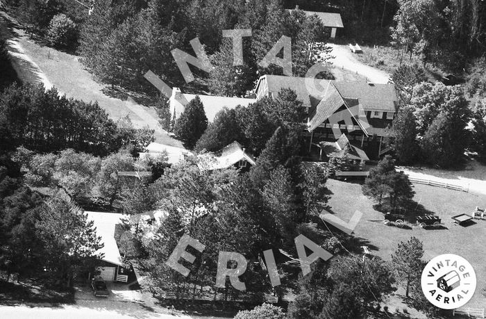 Sojourn Lakeside Resort (Gay El Rancho Ranch, El Rancho Stevens Ranch) - 1989 Aerial (newer photo)
